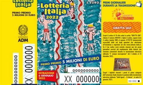 lotto in diretta controcampus|Lotteria Italia 2022.
